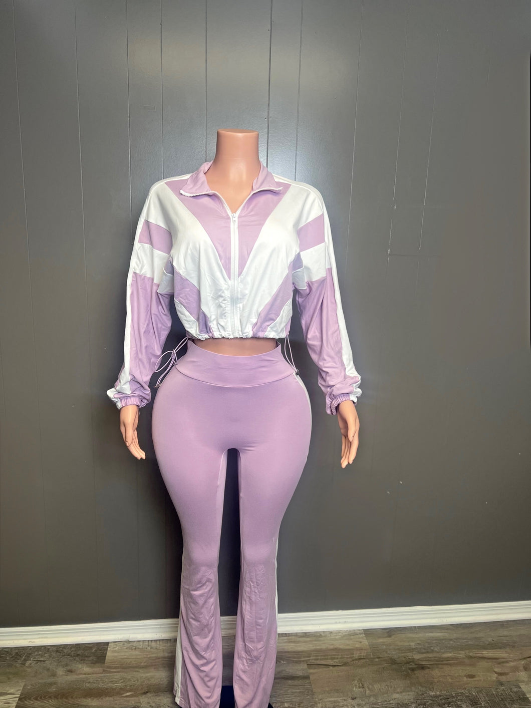 Purple two piece set