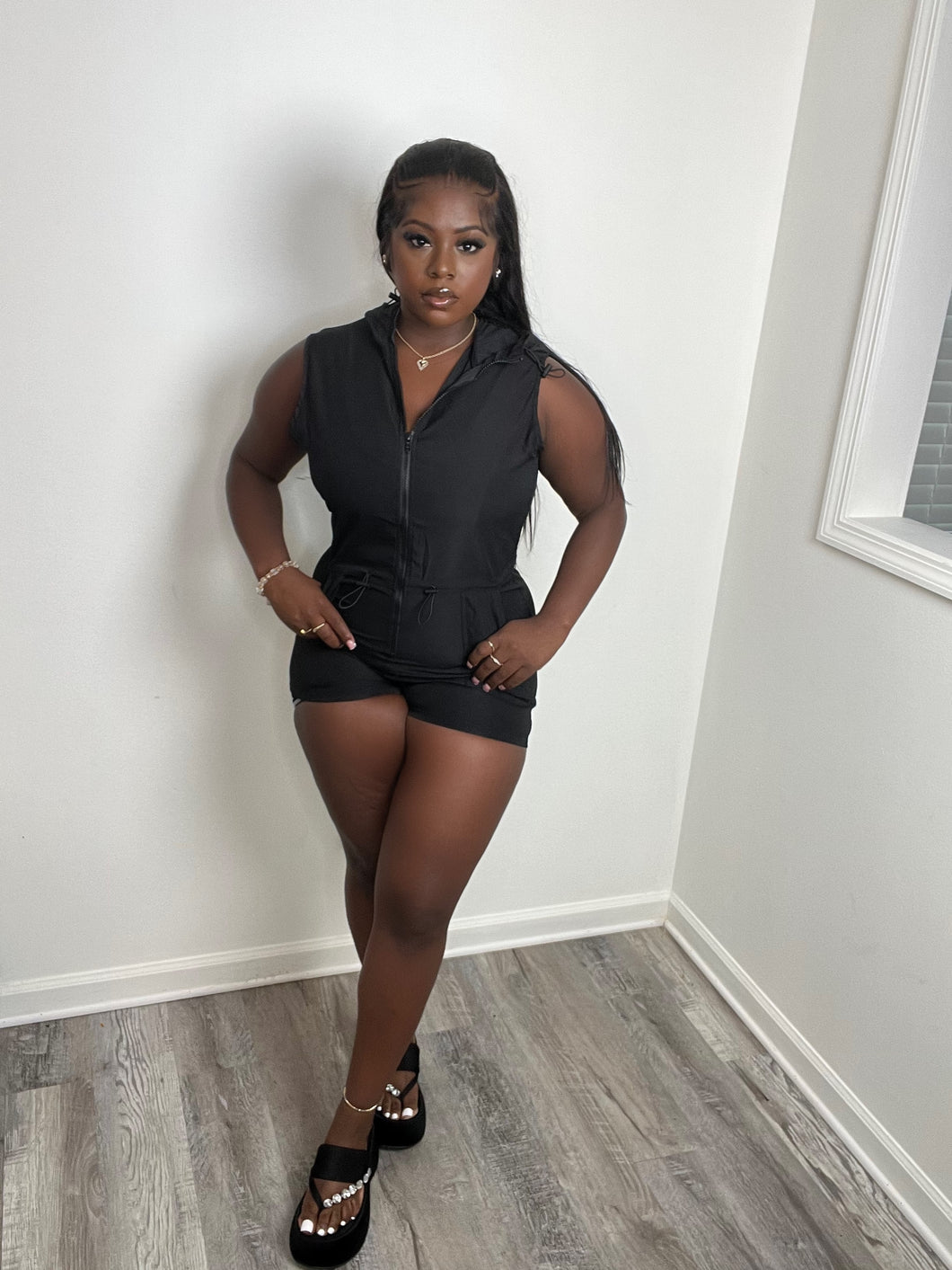 Black one piece