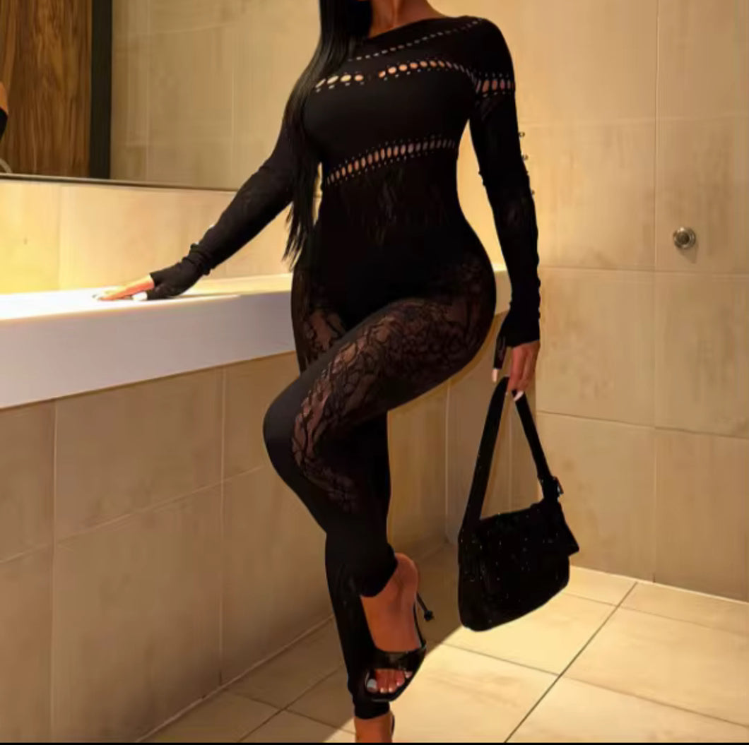 Poster girl black one piece