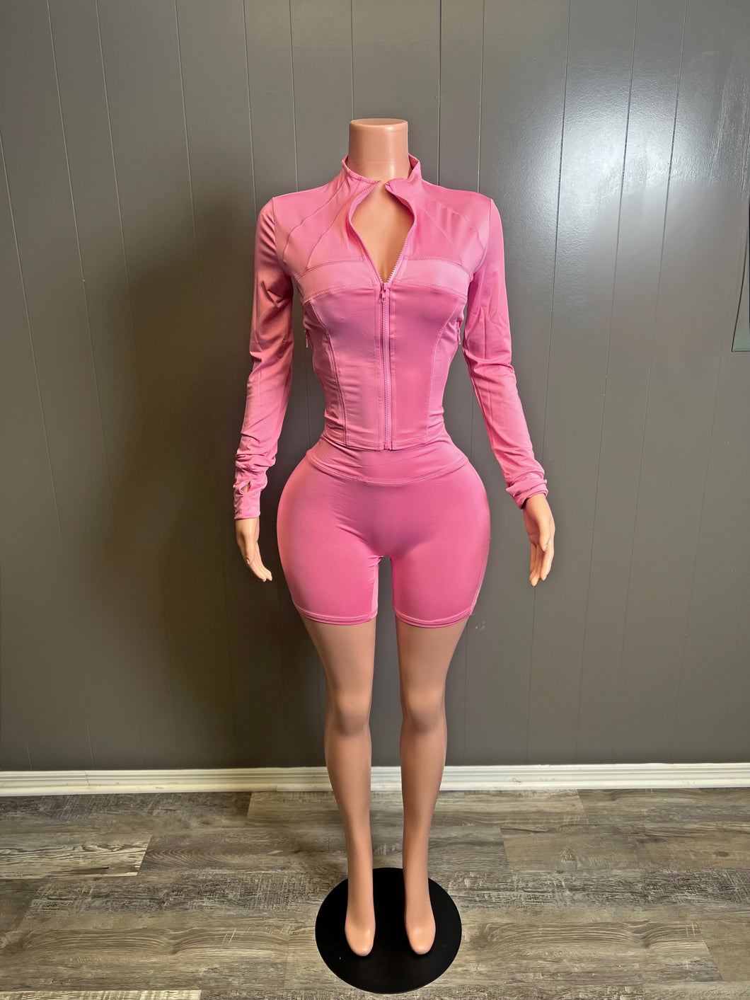 Pink pressure two piece set