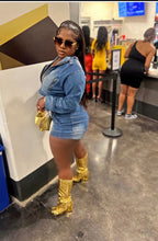 Load image into Gallery viewer, Denim Duo set
