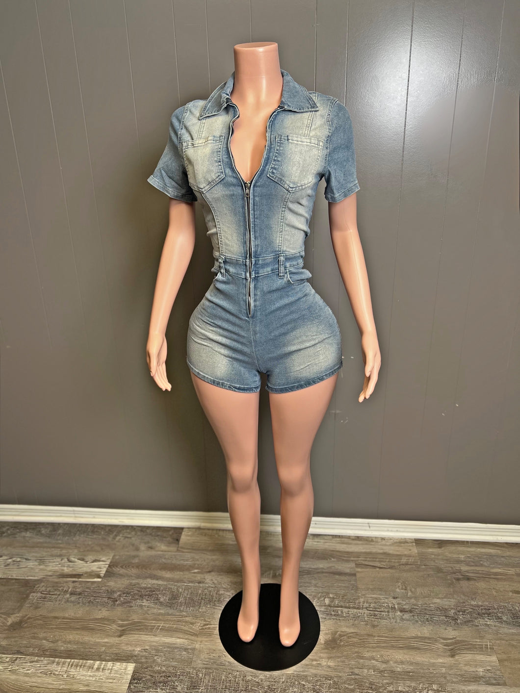 Denim dream romper