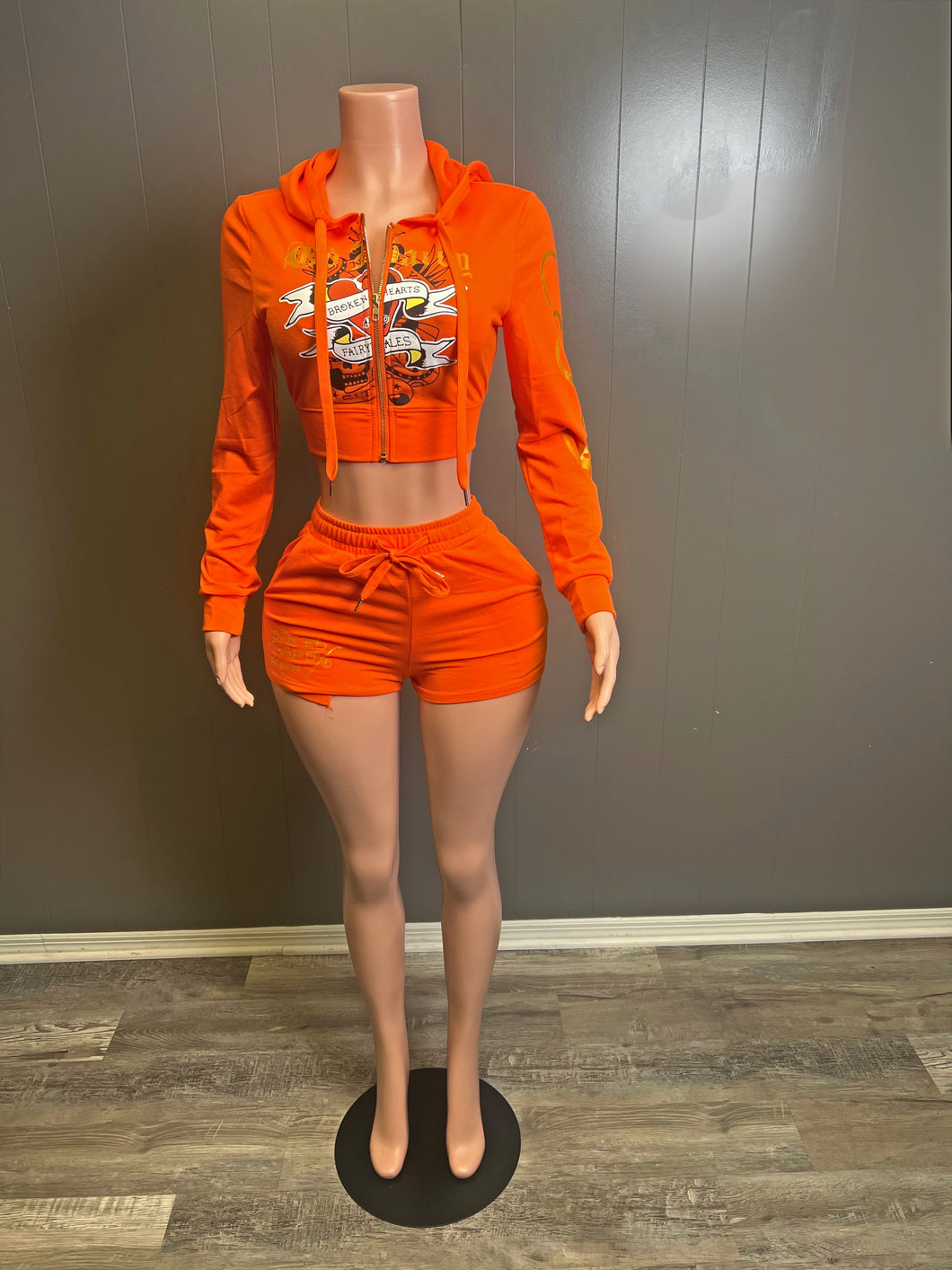 Orange ED Hardy