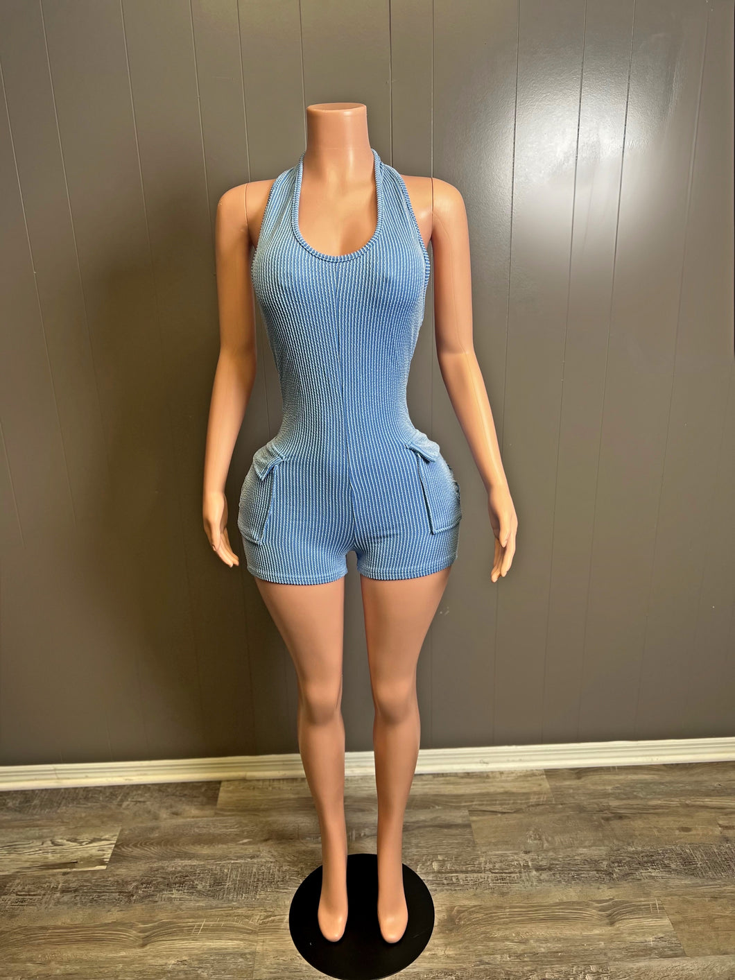 Blue flame one piece