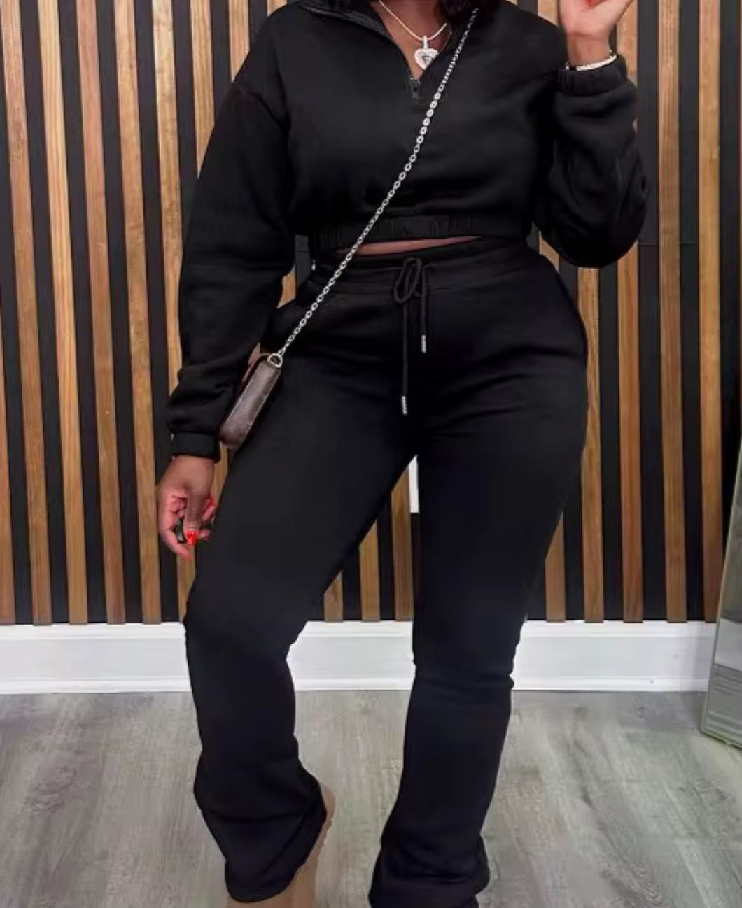 Two piece jogger set