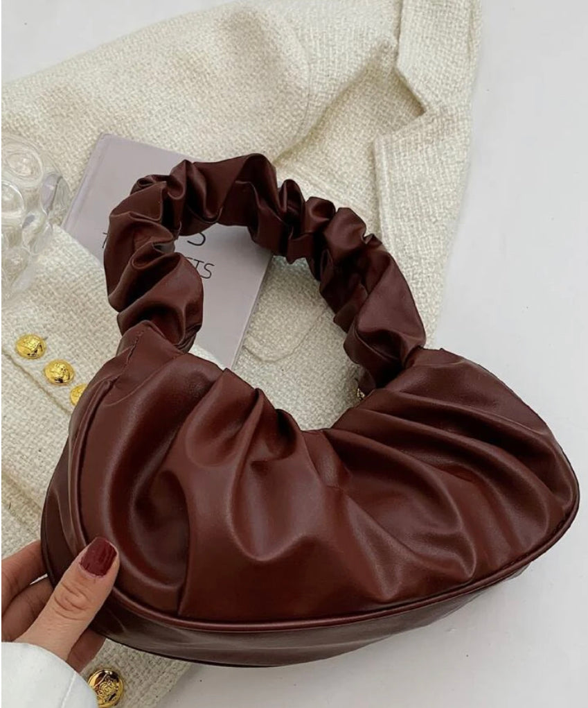 Dark brown purse